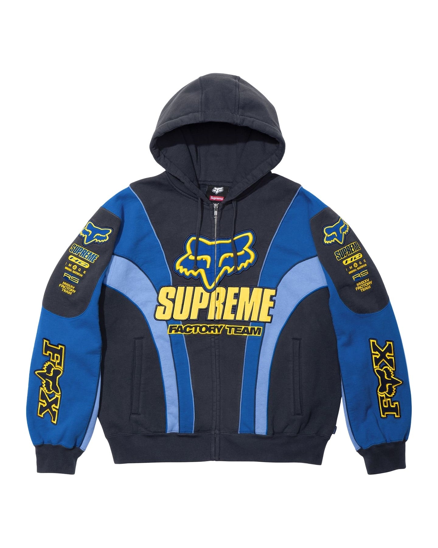 Supreme®/Fox Racing® Zip Up Hooded Sweatshirt view 16